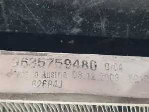 Foto de CONDENSADOR / RADIADOR AIRE ACONDICIONADO CITROEN C3 referencia 9635759480 foto 2