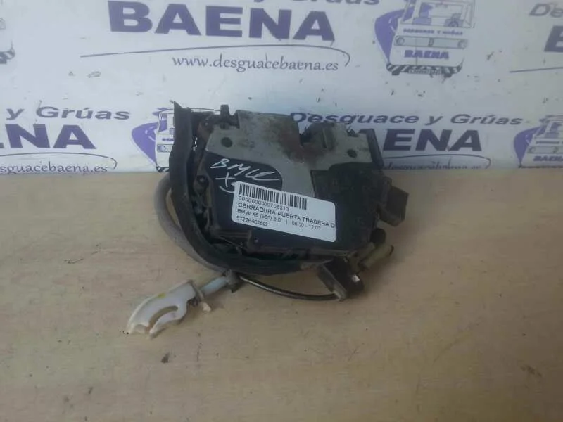 Foto de CERRADURA PUERTA TRASERA DERECHA BMW SERIE X5 (E53) referencia 51228402602