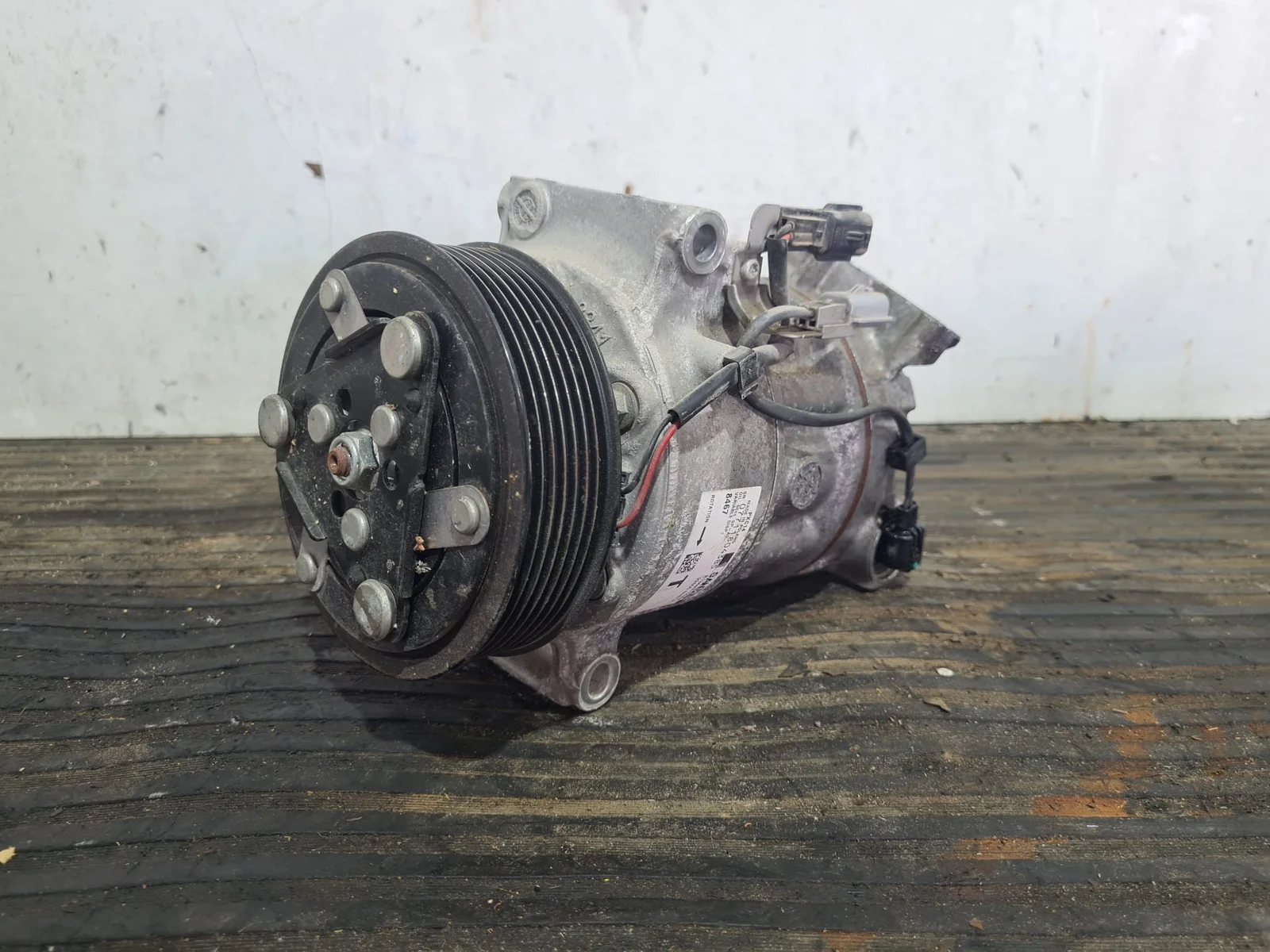 Foto de COMPRESOR AIRE ACONDICIONADO RENAULT CLIO V referencia 077118043B5
