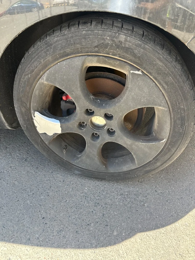 Foto de MANGUETA TRASERA IZQUIERDA VOLKSWAGEN GOLF VI (5K1)(10.2008)