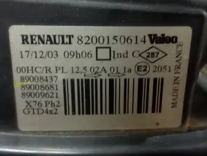 Foto de FARO IZQUIERDO SIN MARCA SIN MODELO referencia 8200150614 foto 3