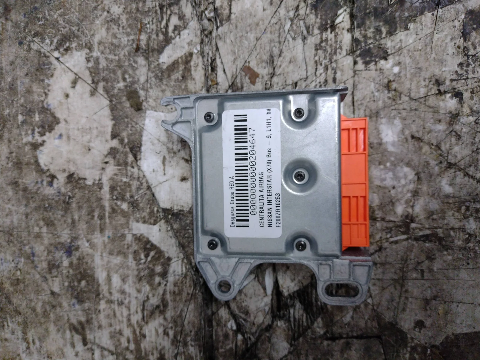 Foto de CENTRALITA AIRBAG NISSAN INTERSTAR (X70) 2.5 dCi Diesel CAT (114 CV / 84 KW) referencia F200ZR10253