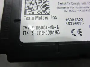Foto de MODULO ELECTRONICO TESLA MODEL S eléctrico 270 kW (367 CV / 270 KW) referencia 103460100B foto 2