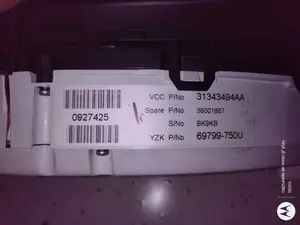 Foto de CUADRO INSTRUMENTOS VOLVO XC60 3.0 Turbo CAT (305 CV / 224 KW) referencia 31343494AA foto 5