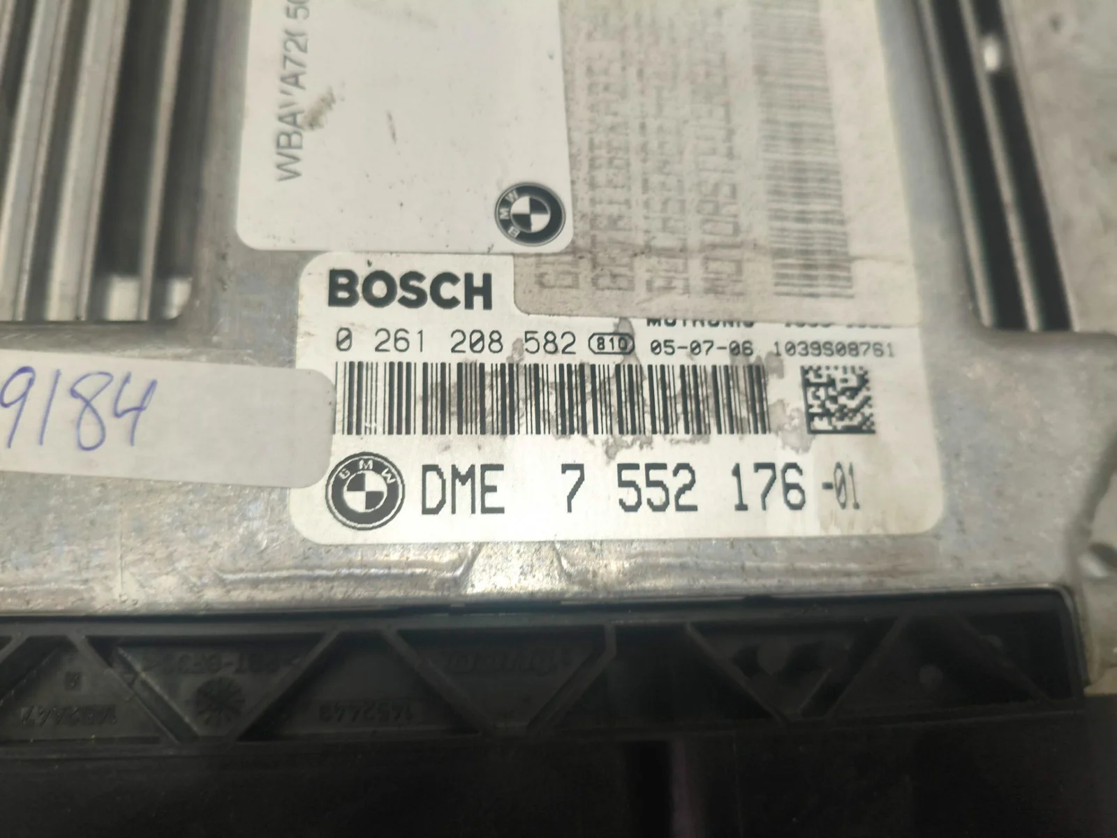 Foto de CENTRALITA MOTOR UCE BMW SERIE 3 BERLINA (E90) 2.0 CAT (129 CV / 95 KW) referencia 0261208582
