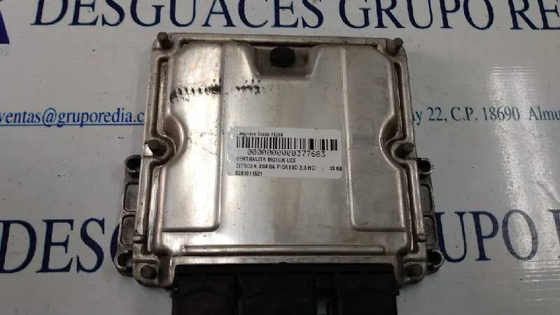 Foto de CENTRALITA MOTOR UCE CITROEN XSARA PICASSO 2.0 HDi CAT (RHY / DW10TD) (90 CV / 66 KW) referencia 0281011521