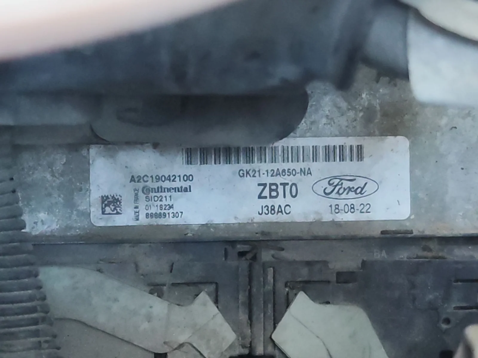 Foto de CENTRALITA MOTOR UCE FORD TRANSIT CHASIS CABINA (TTG) 2.0 TDCi CAT (170 CV / 125 KW)