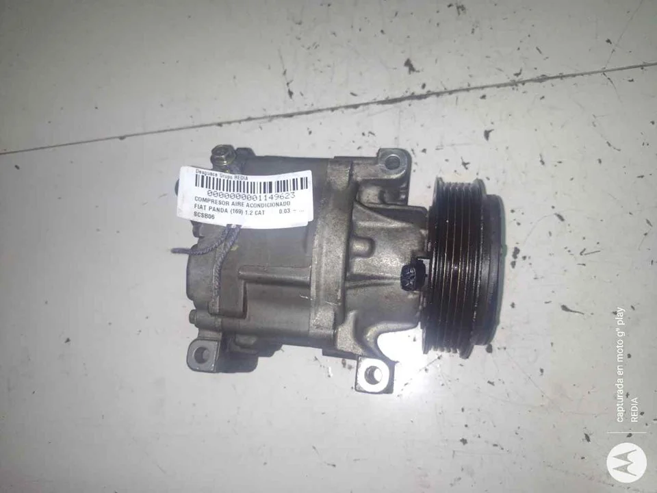 Foto de COMPRESOR AIRE ACONDICIONADO FIAT II PANDA (169) referencia SCSB06B837