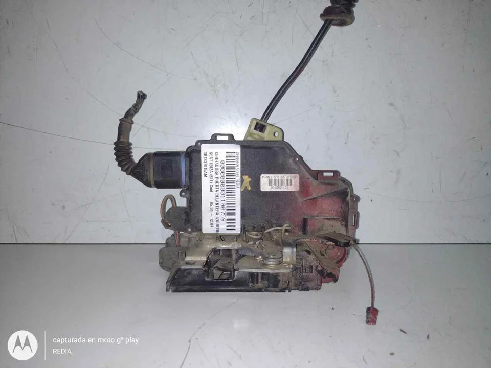 Foto de CERRADURA PUERTA DELANTERA IZQUIERDA SEAT IBIZA (6L1) 1.9 TDI (101 CV / 74 KW) referencia 3B1837015AM