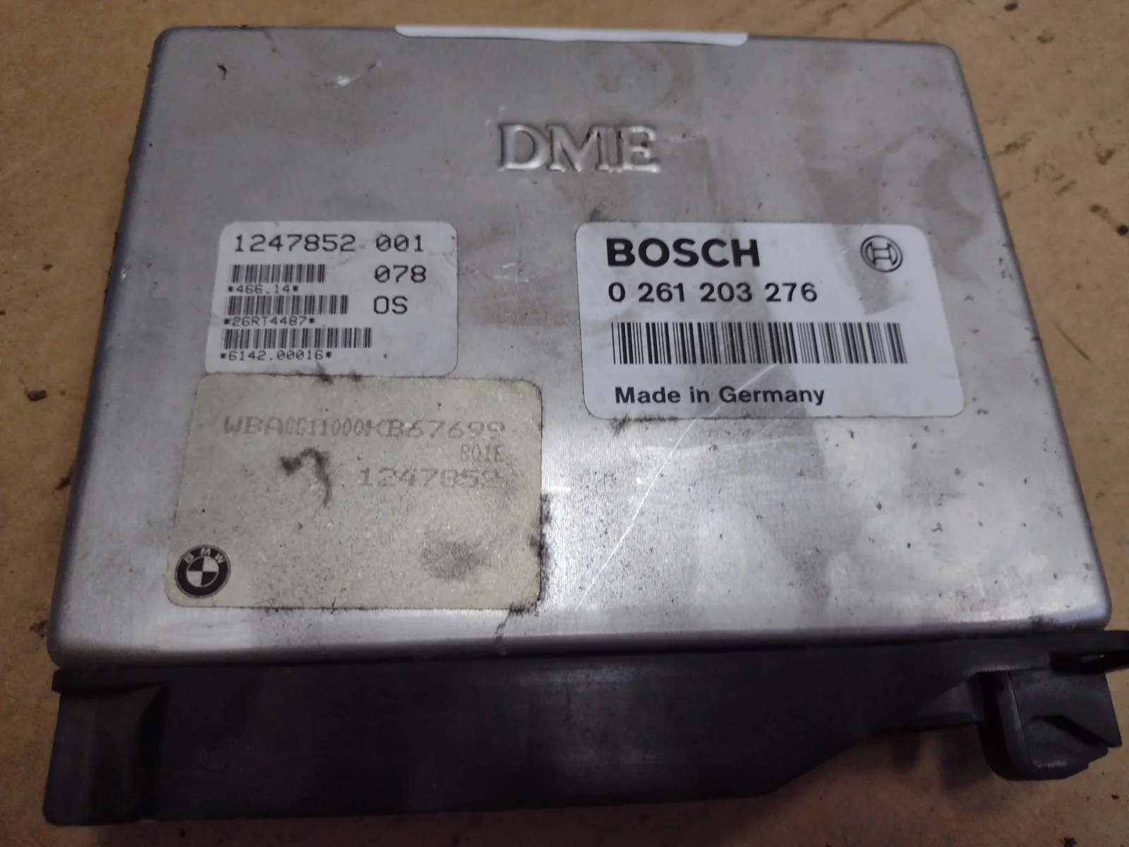 Foto de CENTRALITA MOTOR UCE BMW SERIE 3 COUPE (E36) 1.6 CAT (102 CV / 75 KW) referencia 0261203276