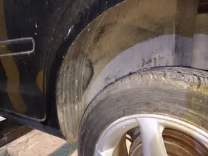 Foto de PASO RUEDA TRASERO IZQUIERDO VOLKSWAGEN POLO IV (9N1)