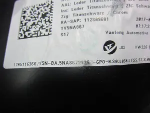 Foto de GUARNECIDO PUERTA TRASERA DERECHA VOLKSWAGEN TIGUAN (AD1) 2.0 TDI DPF (239 CV / 176 KW) referencia 5NA867212 foto 2
