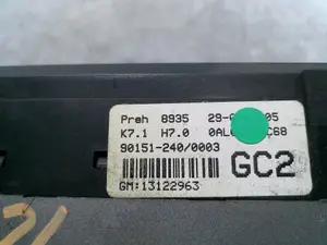 Foto de MANDO CALEFACCION / AIRE ACONDICIONADO OPEL ASTRA H BERLINA 1.7 16V CDTI (101 CV / 74 KW) referencia 13122963 foto 4