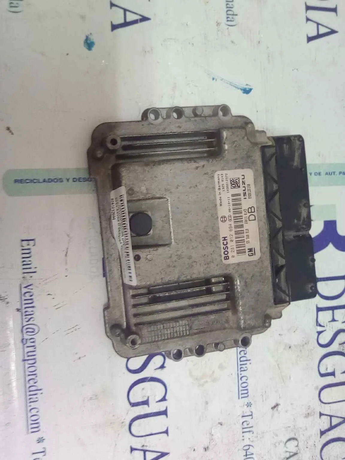 Foto de CENTRALITA MOTOR UCE OPEL ASTRA H BERLINA 1.7 16V CDTI (101 CV / 74 KW) referencia 0281012694