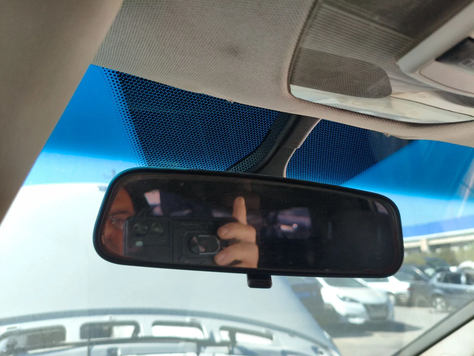 Foto de RETROVISOR INTERIOR MERCEDES-BENZ CLASE B (BM 245) 2.0 CDI CAT (109 CV / 80 KW)