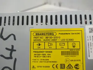 Foto de SISTEMA AUDIO / RADIO CD SSANGYONG KORANDO 1.6 Turbodiesel CAT (136 CV / 100 KW) referencia 8915037010 foto 3