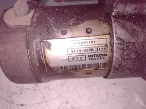 Foto de MOTOR ARRANQUE OPEL ASTRA G BERLINA 1.7 16V DTI CAT (Y 17 DT / LR6) (75 CV / 55 KW) referencia 8971891181 foto 2