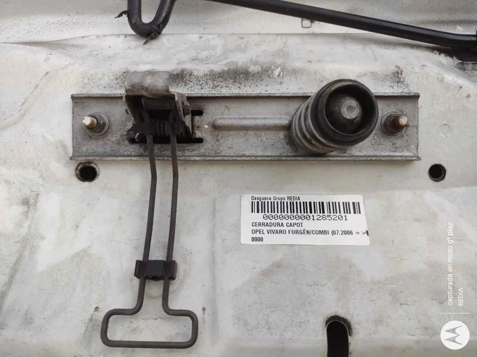 Foto de CERRADURA CAPO OPEL VIVARO FURGÓN/COMBI 2.0 16V CDTI (114 CV / 84 KW)