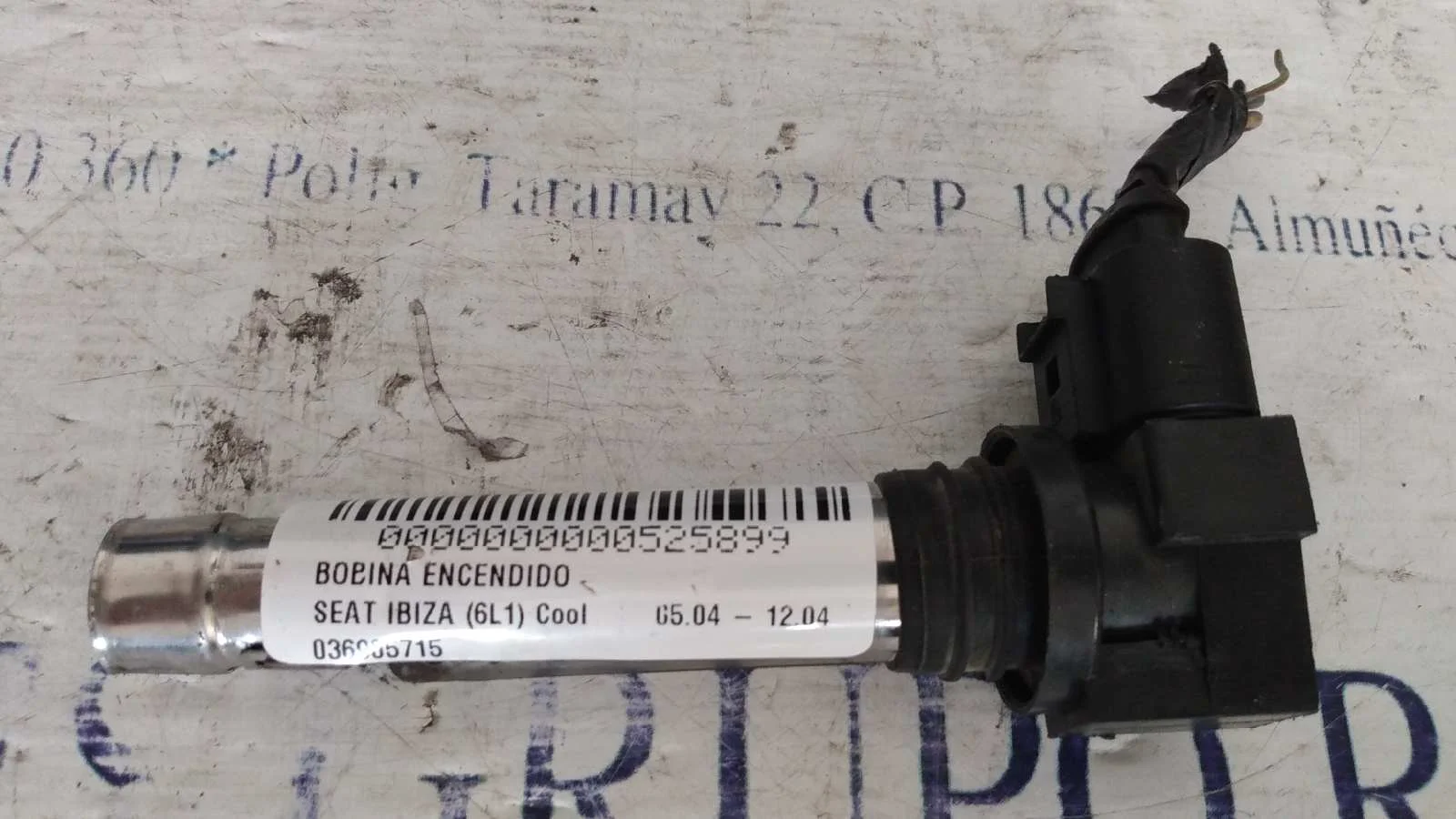 Foto de BOBINA ENCENDIDO SEAT IBIZA (6L1) 1.9 TDI (101 CV / 74 KW) referencia 036905715