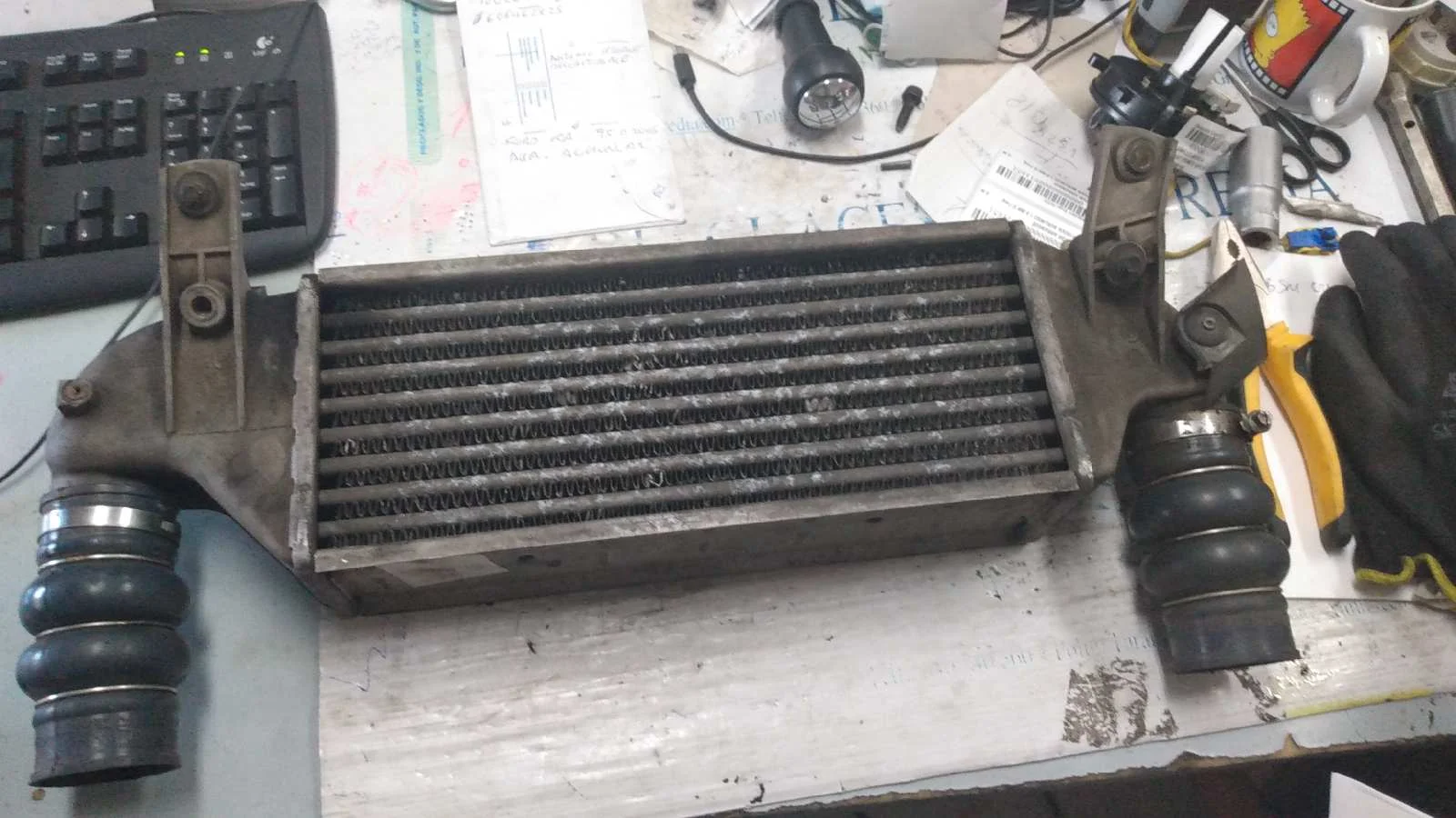 Foto de INTERCOOLER FORD FOCUS BERLINA (CAK) 1.8 TDCi CAT (101 CV / 74 KW) referencia 4548369