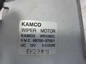 Foto de MOTOR LIMPIA TRASERO HYUNDAI COUPE (J2) 1.6 CAT (114 CV / 84 KW) referencia 9870027001 foto 5
