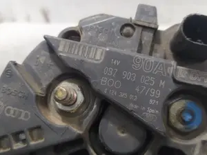 Foto de ALTERNADOR VOLKSWAGEN GOLF IV BERLINA (1J1)(10.1997) 1.9 TDI (116 CV / 85 KW) referencia 037903025M foto 8