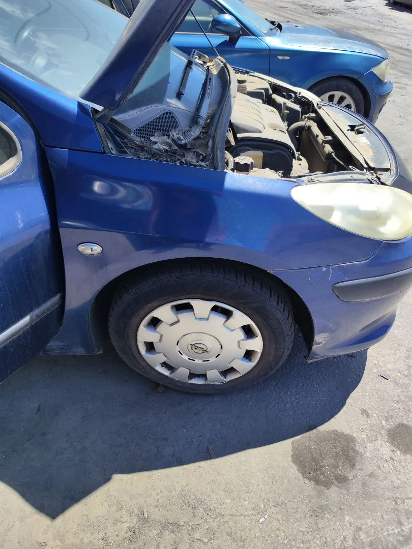Foto de ALETA DELANTERA DERECHA PEUGEOT 307 BERLINA (S2) 1.4 16V CAT (KFU / ET3J4) (88 CV / 65 KW)
