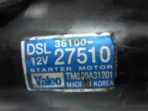 Foto de MOTOR ARRANQUE HYUNDAI ACCENT (LC) referencia 3610027510 foto 3