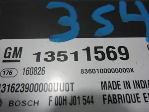 Foto de MODULO ELECTRONICO OPEL ASTRA K BERLINA 5P 1.4 16V SIDI Turbo (125 CV / 92 KW) referencia 13511569 foto 2