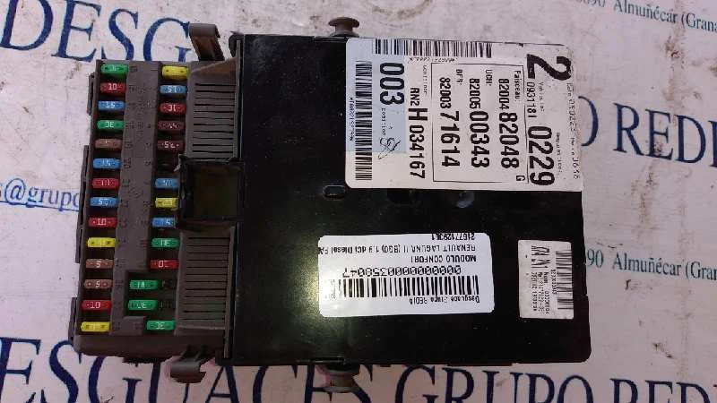 Foto de MODULO CONFORT RENAULT LAGUNA II (BG0) referencia 216771293E1