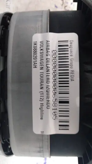 Foto de AIRBAG DELANTERO IZQUIERDO VOLKSWAGEN TOURAN (1T2) referencia 1K0880201AH1QB foto 3