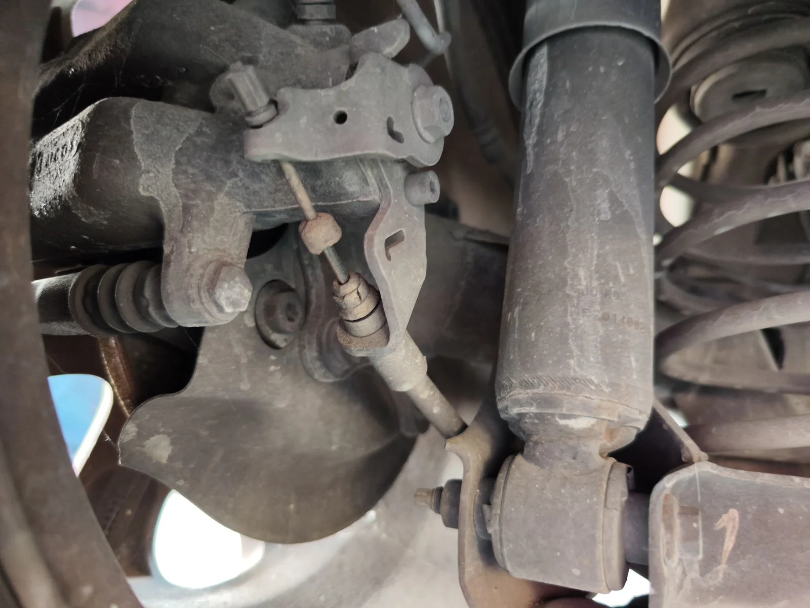 Foto de MANGUETA TRASERA IZQUIERDA PEUGEOT 307 (S1)(04.2001) 1.6 16V CAT (109 CV / 80 KW)