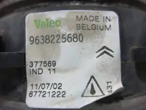 Foto de FARO ANTINIEBLA IZQUIERDO CITROEN XSARA PICASSO referencia 9638225680 foto 3
