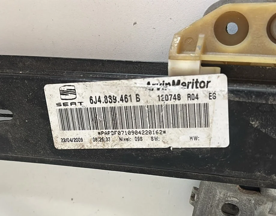 Foto de ELEVALUNAS TRASERO IZQUIERDO SEAT IBIZA SC (6J1) referencia 6J4839461B