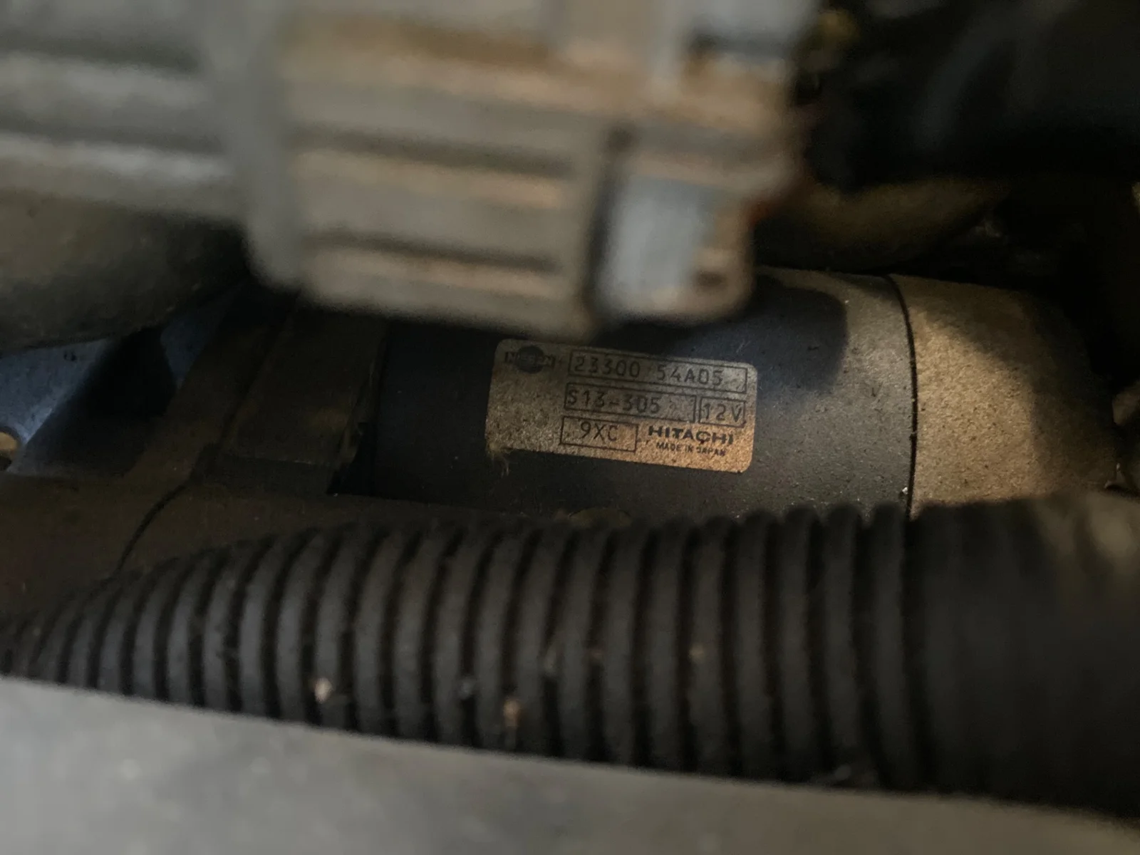 Foto de MOTOR ARRANQUE NISSAN ALMERA (N15) 2.0 Diesel (75 CV / 55 KW)