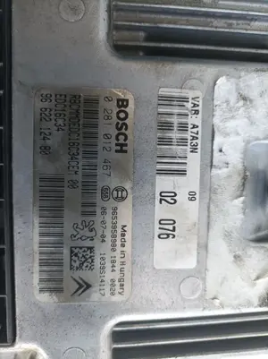 Foto de CENTRALITA MOTOR UCE PEUGEOT 207 1.6 16V HDi (90 CV / 66 KW) referencia 9662212480 foto 2