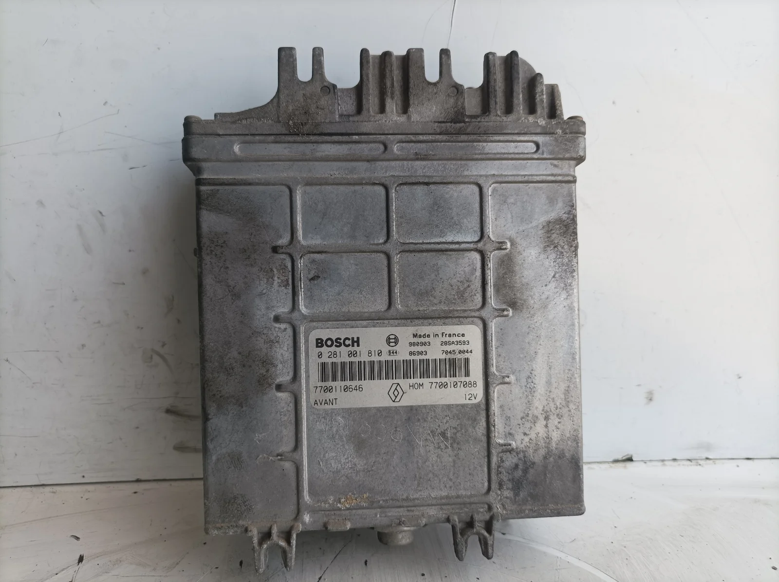 Foto de CENTRALITA MOTOR UCE RENAULT MEGANE I BERL./ BERL. CON PORTÓN (BA0) referencia 0281001810