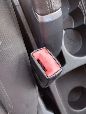 Foto de ENGANCHE CINTURON DELANTERO IZQUIERDO FORD FIESTA (CNN) 1.5 TDCi CAT (75 CV / 55 KW) referencia 34141877