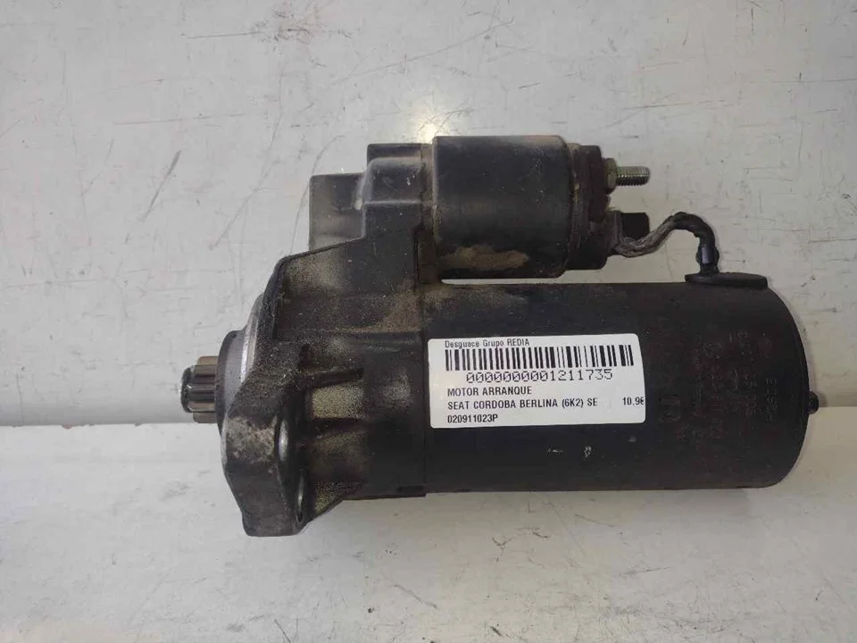 Foto de MOTOR ARRANQUE SEAT CORDOBA BERLINA (6K2) 1.9 SDI (64 CV / 47 KW) referencia 020911023P