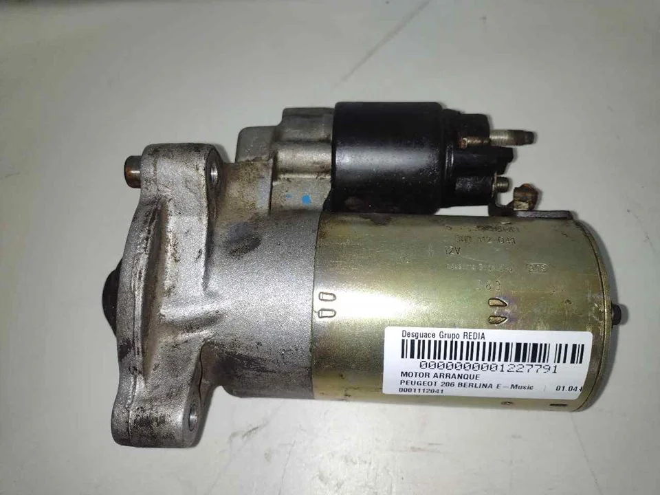 Foto de MOTOR ARRANQUE PEUGEOT 206 1.4 (75 CV / 55 KW) referencia 0001112041