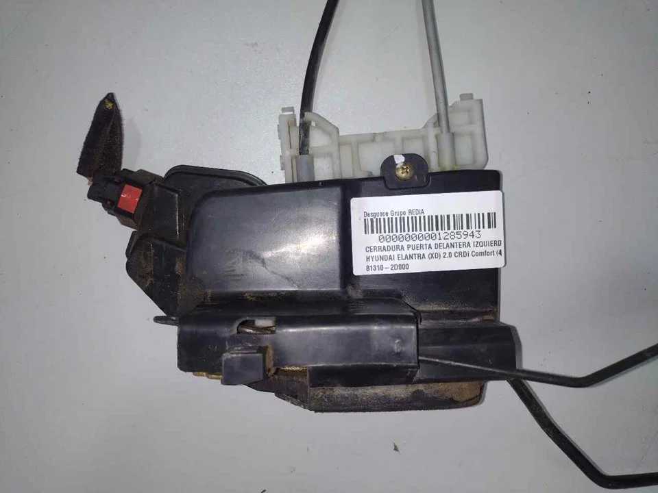 Foto de CERRADURA PUERTA DELANTERA IZQUIERDA HYUNDAI ELANTRA (XD) 2.0 CRDi CAT (112 CV / 82 KW) referencia 81310-2D000