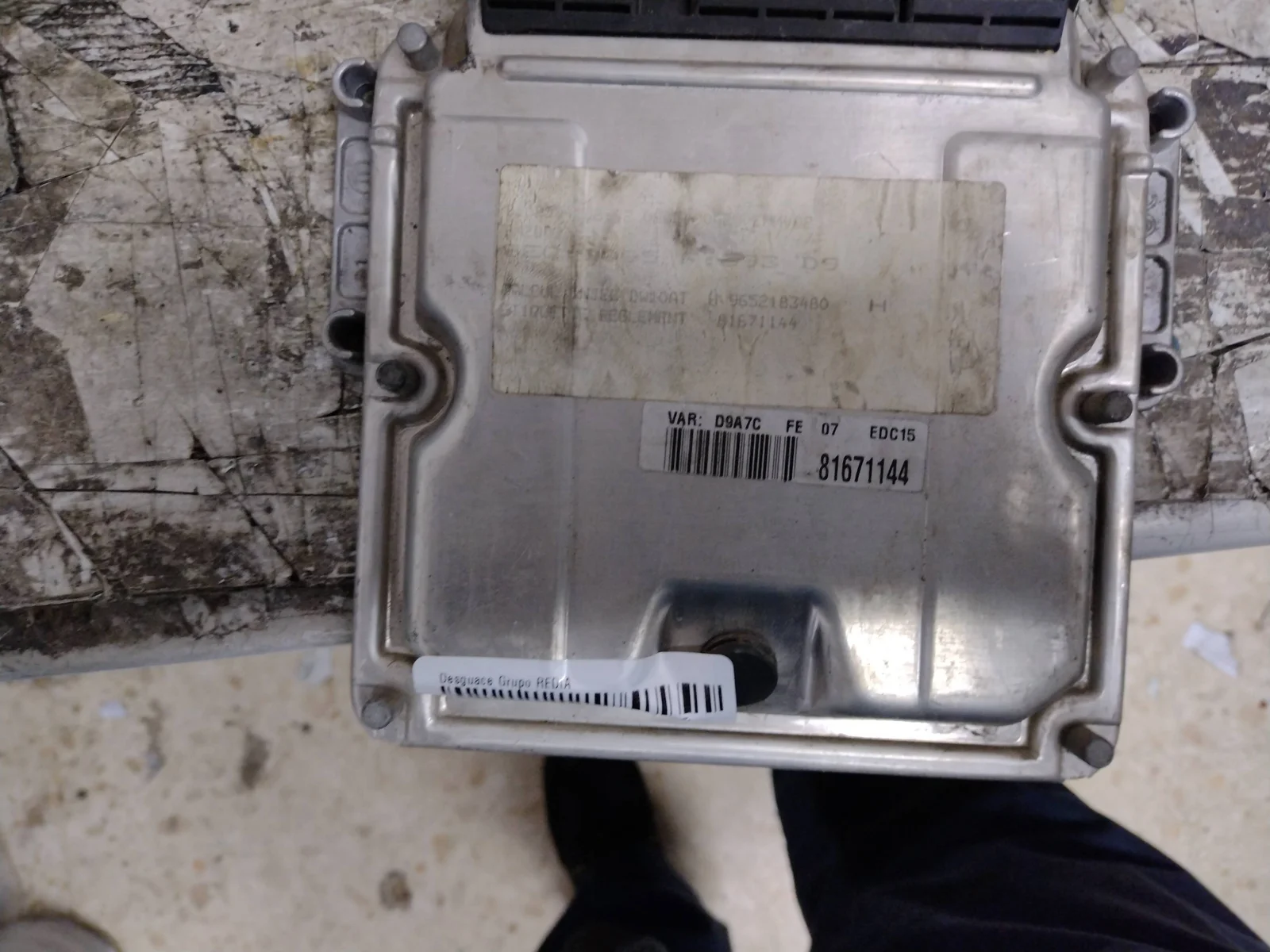 Foto de CENTRALITA MOTOR UCE PEUGEOT 406 BERLINA (S1/S2) referencia 0281011520