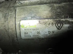Foto de MOTOR ARRANQUE RENAULT LAGUNA II (BG0) 2.2 dCi Turbodiesel (150 CV / 110 KW) referencia 8200237594 foto 2