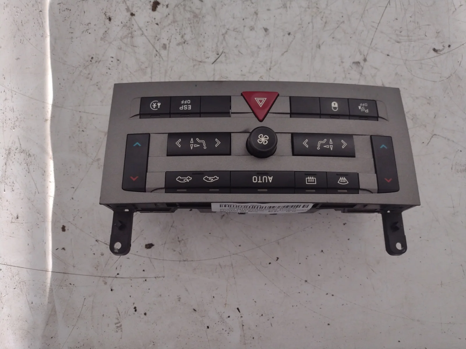 Foto de MANDO CALEFACCION / AIRE ACONDICIONADO PEUGEOT 407 referencia 96573322YW02