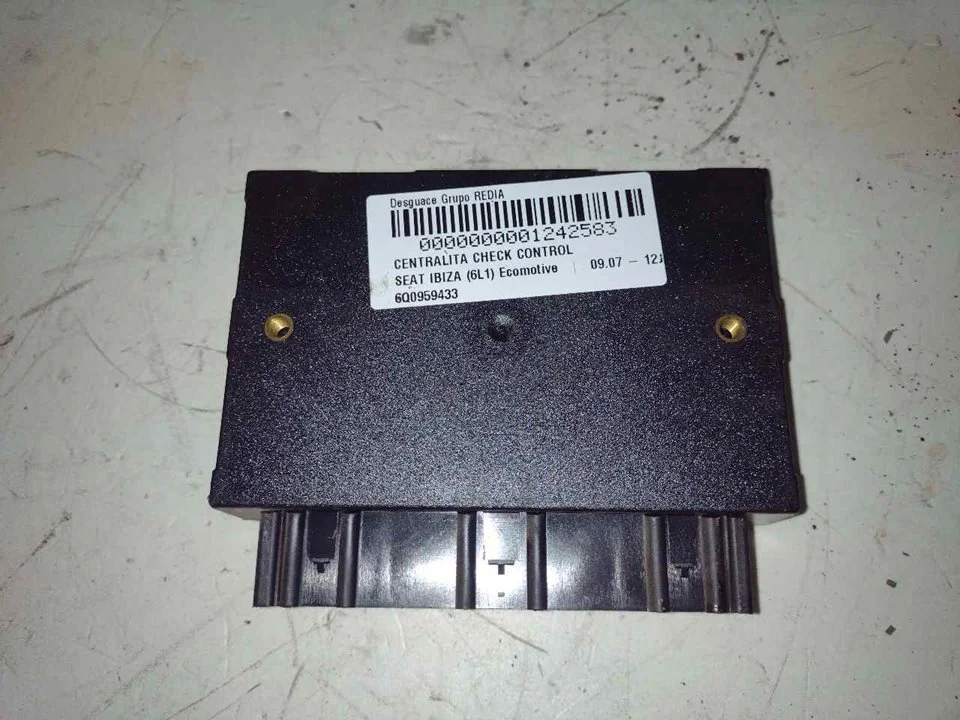 Foto de CENTRALITA CHECK CONTROL SEAT IBIZA (6L1) 1.4 TDI (80 CV / 59 KW) referencia 6Q0959433E