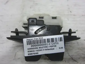Foto de CERRADURA MALETERO / PORTON RENAULT SCENIC II (JM) referencia 8200076240E foto 4