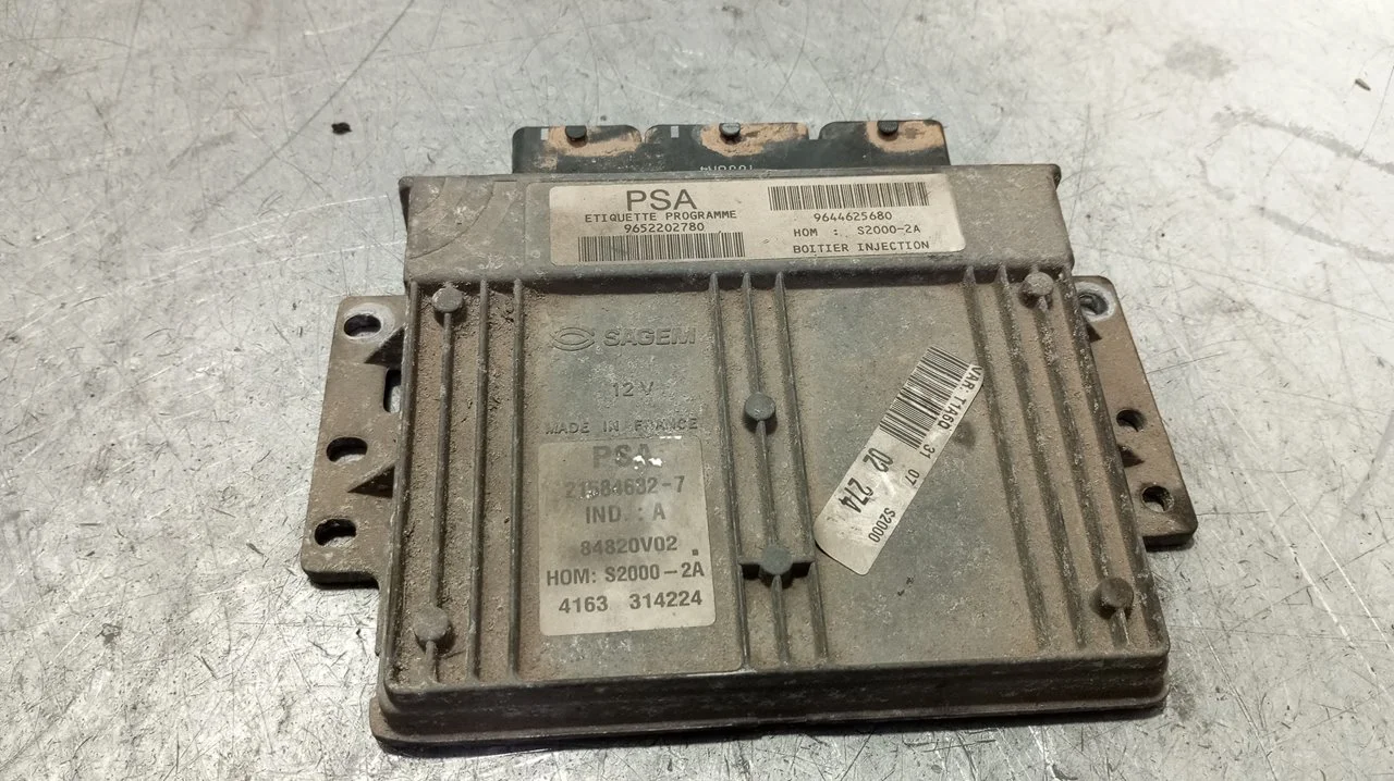 Foto de CENTRALITA MOTOR UCE PEUGEOT 206 1.4 (75 CV / 55 KW) referencia 9644625680