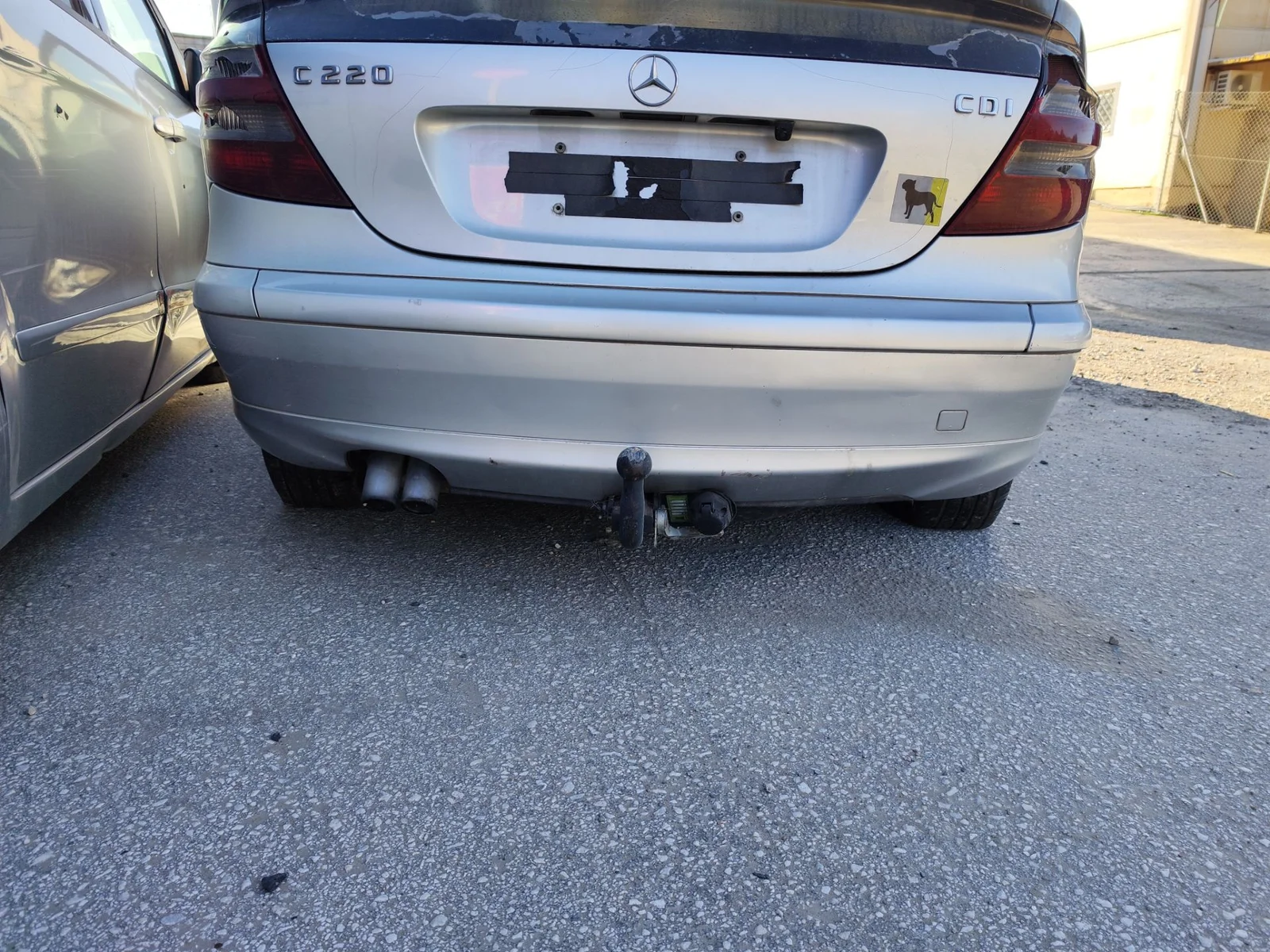Foto de PARAGOLPES TRASERO MERCEDES-BENZ CLASE C (BM 203) SPORTCOUPE 2.2 CDI CAT (143 CV / 105 KW)
