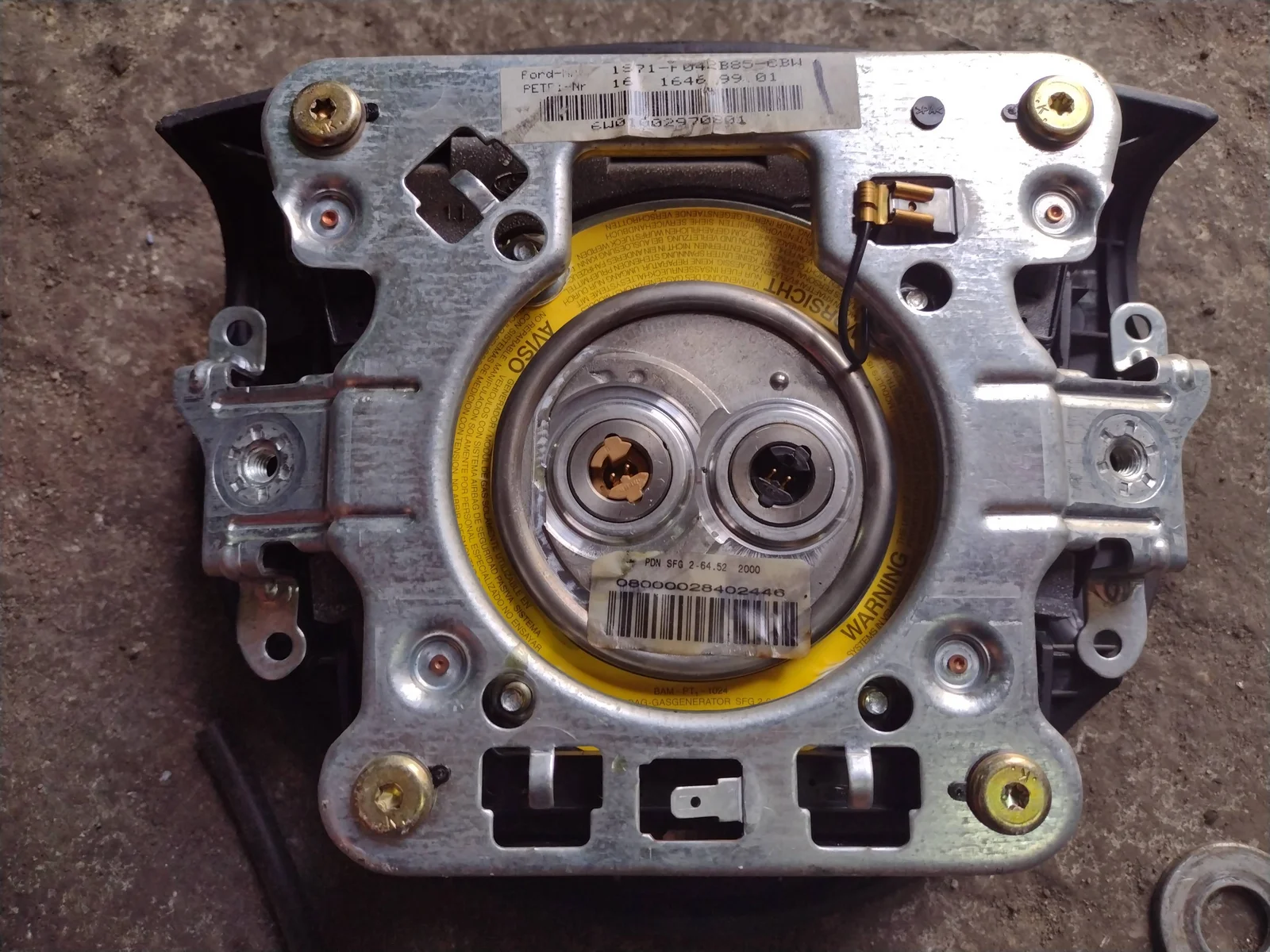 Foto de AIRBAG DELANTERO IZQUIERDO FORD MONDEO BERLINA (GE) 1.8 CAT (125 CV / 92 KW) referencia 1S71042B85CBW