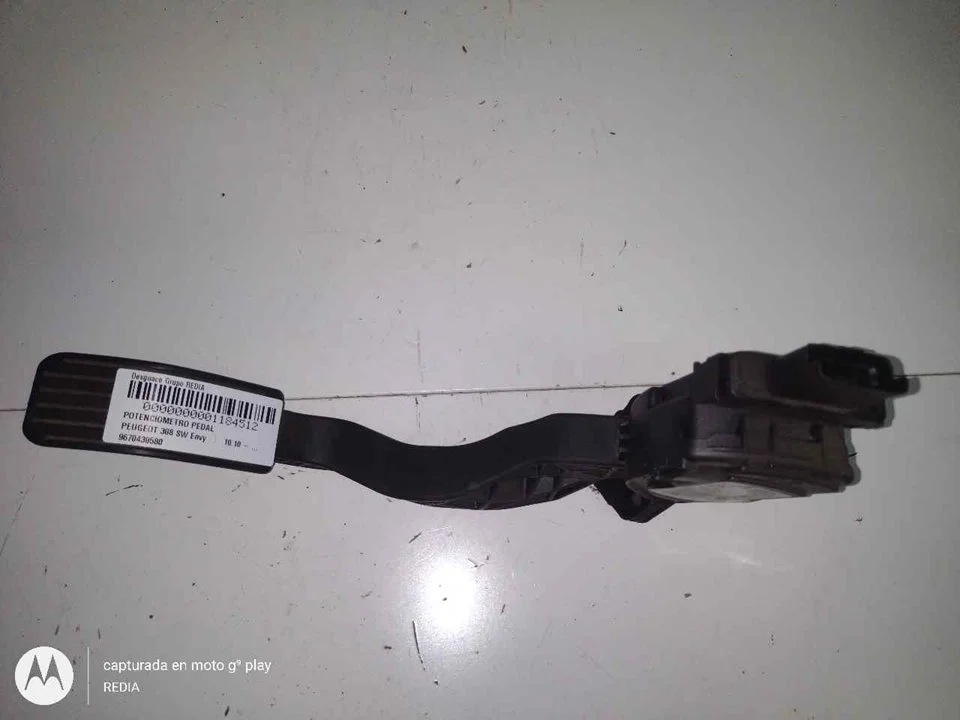 Foto de POTENCIOMETRO PEDAL PEUGEOT 308 SW 1.6 HDi FAP (112 CV / 82 KW) referencia 9670430580